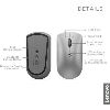 Lenovo 600 2400 DPI Bluetooth Silent Mouse - Grey