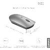 Lenovo 600 2400 DPI Bluetooth Silent Mouse - Grey