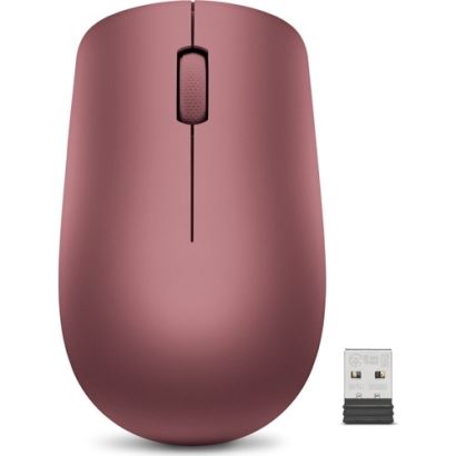 Lenovo 530 1200 DPI Wireless Mouse - Cherry Red