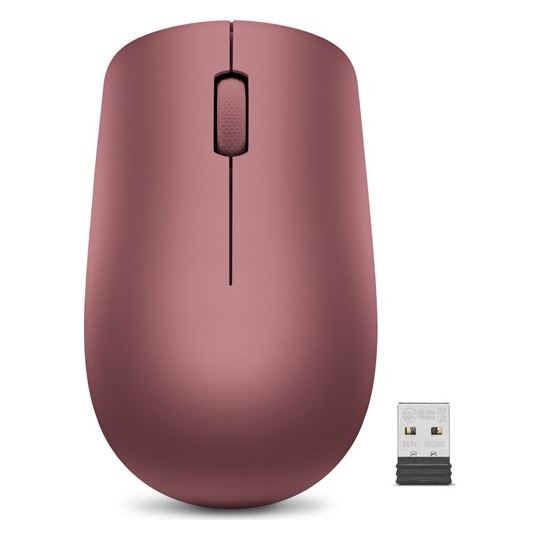 Lenovo 530 1200 DPI Wireless Mouse - Cherry Red