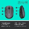 Logitech M170 USB Alıcılı Kablosuz Mouse Gri